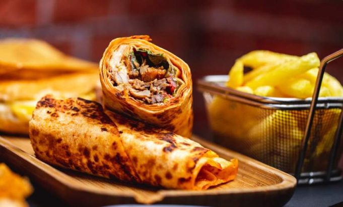 Burger quesadillas Burger quesadillas